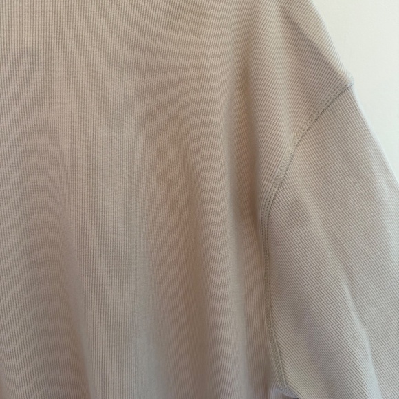 Banana Republic Men's Tan Taupe Beige Henley Short Sleeve XXL NWT - Picture 6 of 6